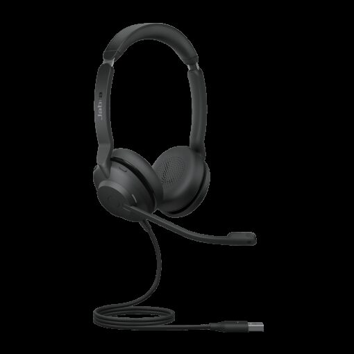 Jabra Evolve2 30 SE Wired USB-A UC Stereo Headset, Lightweight  Durable, Noise Isolating Ear Cushions, Clear Calls, 2Yr Warranty - Image 2