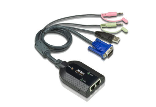 Aten VGA USB Virtual Media KVM Adapter with Audio, Dual Output for KM series - Image 2