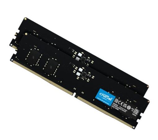 Crucial 32GB (2x16GB) DDR5 UDIMM 5600MHz CL46 Desktop PC Memory - Image 2