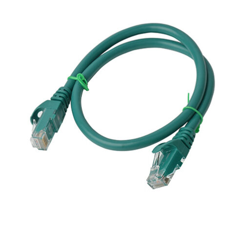 8Ware CAT6A Cable 0.25m (25cm) - Green Color RJ45 Ethernet Network LAN UTP Patch Cord Snagless - Image 2