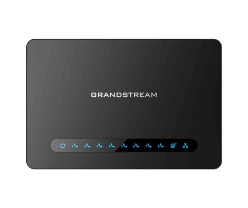 Grandstream HT818 FXS ATA, 8 Port Voip Gateway, Dual GbE Network, Supports 2 SIP profiles and 8 FXS ports, Supports T.38 Fax for reliable Fax-over-IP - Image 2