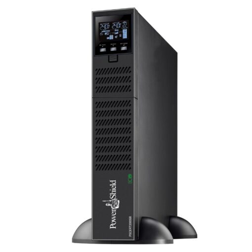 Powershield Centurion RT 2000VA Short Base Model, 1800W True Online Double Conversion Rack / Tower UPS, Programmable outlets, Hot swap batteries. IEC