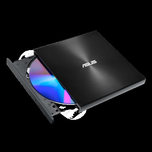 ASUS SDRW-08U8M-U/BLK/G/AS/P2G ZenDrive U8M Ultraslim External DVD Drive  Writer, Black, USB C Interface, For Windows  Mac OS, M-DISC Support - Image 2