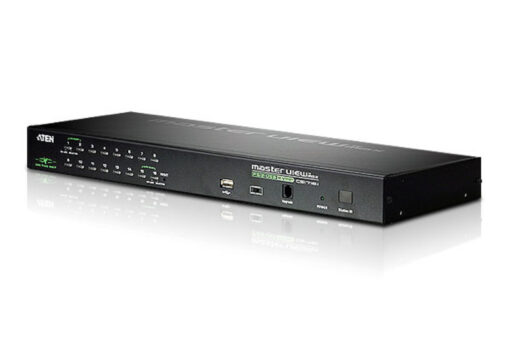 Aten 16 Port PS/2-USB 2.0 KVMP Switch over IP, 1 VGA USB KVM Cable, 1 VGA PS/2 KVM Cable included - Image 2