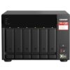 QNAP TS-673A-8G 6 Bay NAS AMD Ryzen™ Embedded V1500B quad-core 2.2 GHz 8G DDR4 2xM.2 2280 PCIe Gen3 x1 slots 2x2.5 GEl 3xUSB3.2 Hot-swappable 3YR WTY