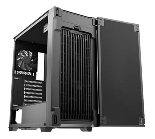 Antec P10C ATX Silent,  High Airflow, Ultra Sound Dampening from 4 sides , 6x HDDS, 4x 120mm Fans, Built in Fan controller, Office and Corporate Case - Image 4