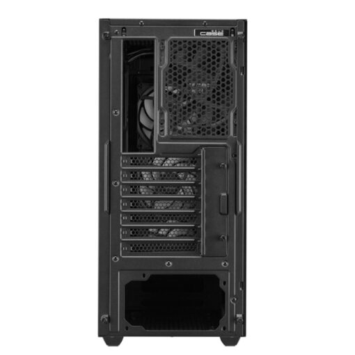 ASUS GT301 TUF Gaming Case Black ATX Mid-Tower Tempered Glass Compact Case, Honeycomb Panel, 4 Total Pre-Installed 120mm Fans 3x ARGB + 1x - Image 4