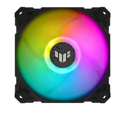 ASUS TUF Gaming TF120 ARGB Fan. Low Noise. PWN Control Anti-vibration. Double-layer LED arra .Aura Sync. 250,000 hours - Image 2