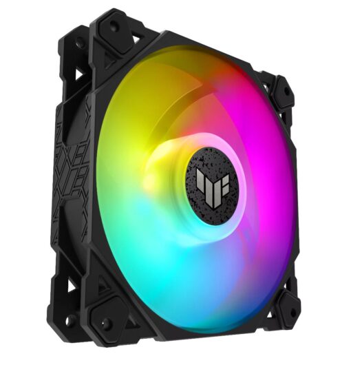 ASUS TUF Gaming TF120 ARGB Fan. Low Noise. PWN Control Anti-vibration. Double-layer LED arra .Aura Sync. 250,000 hours - Image 4