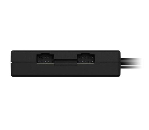 Corsair Internal 4-Port USB 2.0 Hub, Full Power to 9-IN Internal USB 2.0 Devices, for AIO CPU Coolers, RGB Controllers, power by SATA. Gaming Case - Image 2