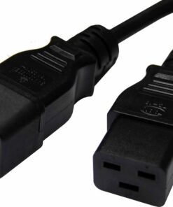 8Ware 5m Power Extension Cable Lead 15A IEC-C19 to IEC-C20 Male to Female for UPS PDU PC Servers Rack-mount Power Distribution Units