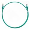 8ware CAT6 Ultra Thin Slim Cable 3m / 300cm - Green Color Premium RJ45 Ethernet Network LAN UTP Patch Cord 26AWG for Data