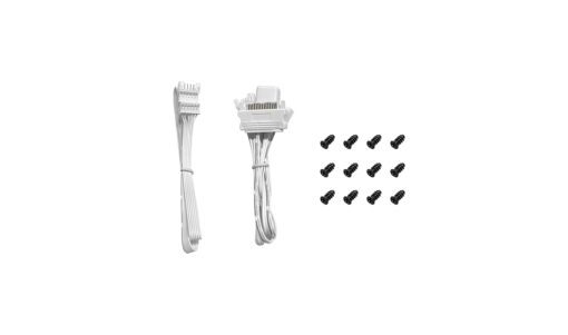 DeepCool FC120 White 3 in 1 (3-Pack)  Cooling Fan, 4-pin PWM, Hydro Bearing, 12V DC 0.13 A 1.56W, ARGB LED, Daisy-Chainable - Image 3