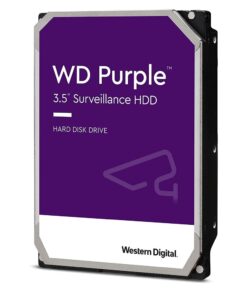 Western Digital WD Purple Pro 22TB 3.5' Surveillance HDD 7200RPM 512MB SATA3 265MB/s 550TBW 24x7 64 Cameras AV NVR DVR 2.5mil MTBF 5yrs
