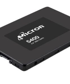 Micron 5400 PRO 7.68TB 2.5' SATA EnterpriseSSD 540R/520W MB/s 95K/75K IOPS 17520TBW 1.5DWPD 3M hrs MTTF AES 256-bit encryption Server Data Centre 5yrs