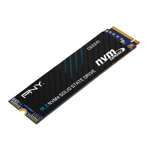 PNY CS2241 500GB NVMe SSD Gen4x4 M.2 4700MB/s 1700MB/s R/W TBW 1.5M hrs MTBF 5yrs wty - Image 2