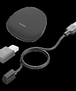 Yealink Portable Accessory Kit for WH62/66, Carry Case, Charging Cable, WDD60 DECT Dongle, Make DECT Headset Your Hybrid Work Booster