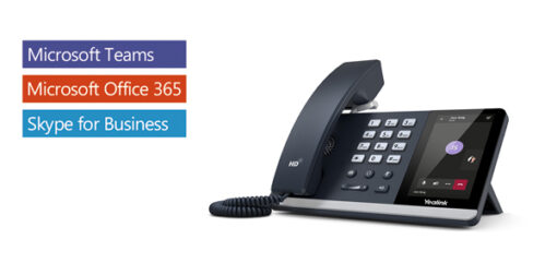 Yealink T55A -Skype For Business Edition, IP Phone, 4.3' Screen, HD Voice, USB, Dual Gigabit,  (Power Adapter  Wall Mount Bracket Optional)