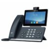 Yealink T58W-C 16 Line IP HD Android Phone with HD Camera, 7' colour touch screen, HD voice, Dual Gig Ports, Built-in Bluetooth Wifi, USB 2.0