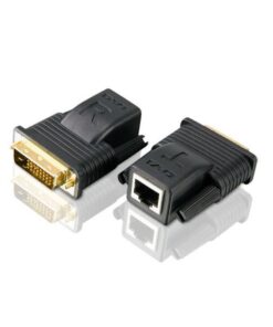 Aten Video Extender DVI via Cat 5, Up to 1080P@15m  1080i@20m, Non-Powered, Supports Hot-Plugging,