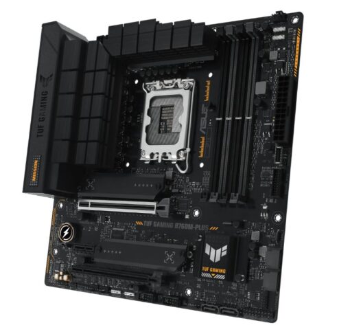 ASUS B760M TUF GAMING B760M-PLUS Intel LGA1700 mATX Motherboard 192GB, 4xDDR5, 1 x PCIe 5.0 x16 slot, 2 x M.2 slots,4 x SATA,1xHDMI, 1xDP, 2.5Gb Ether - Image 3