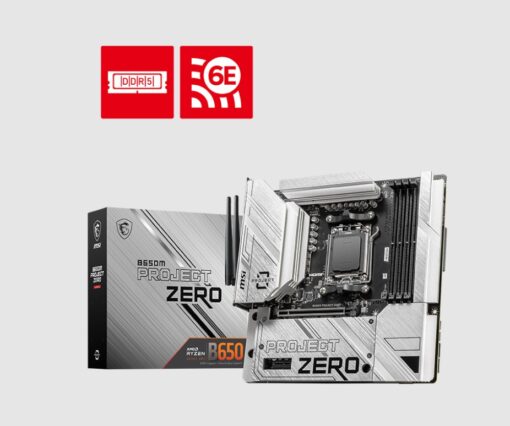First Image: B650M PROJECT ZERO