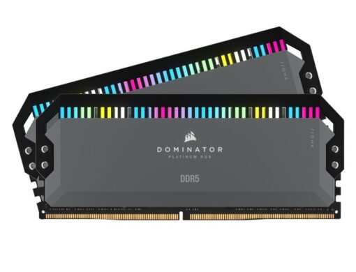 CORSAIR DOMINATOR RGB DDR5 32GB (2 x 16GB) DDR5 5600 CL36-36-36-76 1.25V Intel XMP  AMD EXPO - GREY - Image 2