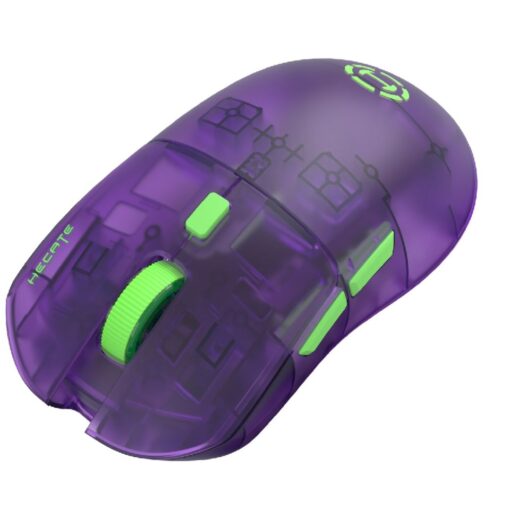 Edifier G3M Pro Tri-Mode Wireless Gaming Mouse -Transparent Purple 26000 DPI 70 hours battery lifespan Three-Way Wireless Connectivity - Image 3