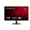ViewSonic 27' 4K 3840 x 2160 SuperClear IPS, HDR10, 2x HDMI and DP x1, Eye Pro Tech.Seamless, VESA 75, Eco Mode, Joy Key rear, Office Monitor