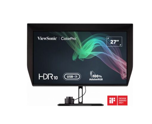 ViewSonic 27' VP2786 4K ColorPro Professional Series, USB-C, 100% Adobe RGB, 98% DCI-P3 True 10-bit Fogra  Idealliance Validated monitor. TIPA Best
