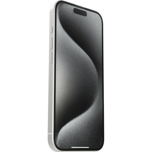 OtterBox Premium Glass Antimicrobial Apple iPhone 15 Pro Max (6.7') Screen Protector Clear - (77-93960), DROP+ 3ft Protection,2 Years Warranty - Image 2