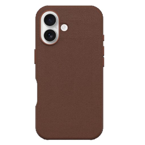 OtterBox Symmetry MagSafe Cactus Leather Apple iPhone 16 Plus (6.7') Case Brown - (77-96289), DROP+ 3X Military Standard, 7 Years Warranty - Image 2