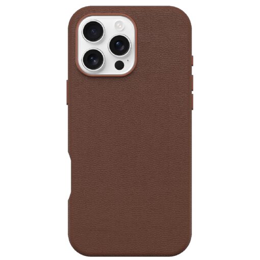 OtterBox Symmetry MagSafe Cactus Leather Apple iPhone 16 Pro Max (6.9') Case Brown - (77-96337),DROP+ 3X Military Standard, 7 Years Warranty - Image 2