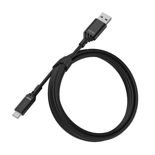 OtterBox USB-C to USB-A Cable (2M) - (78-51410), Samsung Galaxy, Apple iPhone, iPad, MacBook, Google, Oppo, Nokia, 2 Years Warranty