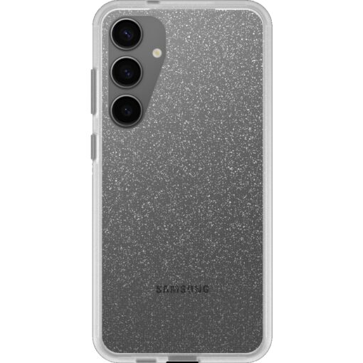 OtterBox React Samsung Galaxy S24+ 5G (6.7') Case Stardust(Clear Glitter) -(77-94670),DROP+ Military Standard, Wireless Charging, 7 Years Warranty - Image 2