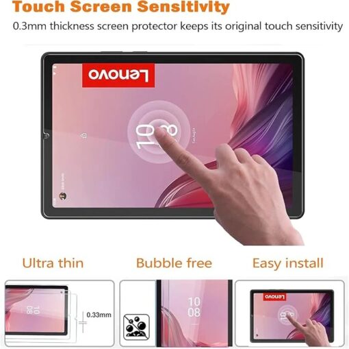 Pisen Lenovo Tab M11 (11') Premium Tempered Glass Screen Protector - Anti-Glare, Durable, Scratch Resistant,Dust Repelling,Ultra Clear - Image 4