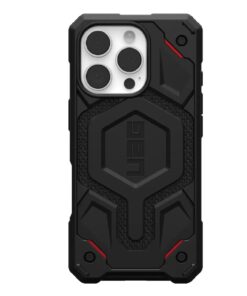 UAG Monarch Pro Kevlar Apple iPhone 16 Pro Max (6.9') Rugged Case - Kevlar Black (114457113940), 25FT Drop Protection, 10 Years Warranty