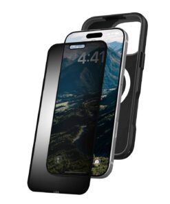 UAG Removable Privacy Apple iPhone 16 Pro (6.3') Screen Protector - Tint (14436811NA), Anti-Glare, Recyclable, Easy to Install, 1 Year Warranty