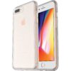 OtterBox Symmetry Clear Apple iPhone 8 Plus / iPhone 7 Plus Case Stardust (Clear Glitter)-(77-56917), DROP+ 3X Military Standard,7 Years Warranty
