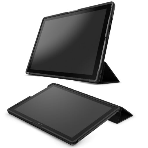 OtterBox Symmetry Folio Microsoft Surface Pro 7/ Pro 7+ Case Starry Night (Black/Clear/Grey) - (77-63921), Pen Holder, 7 ears Warranty - Image 3