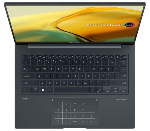 ASUS ZenBook 14X 14.5' 3K OLED Intel i7-13700H 16GB DDR5 1TB SSD Windows 11 PRO Iris Xe Graphics ErgoSense KB Touchpad 180° Hinge 1.5kg (LS) - Image 3