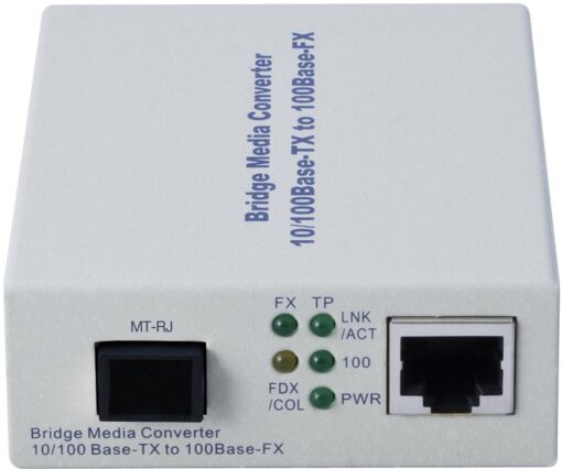 Alloy FCR200MT 10/100Base-TX to 100Base-FX Multimode Fibre (MT) Converter with LFP via FEF or FM. 2Km - Image 2