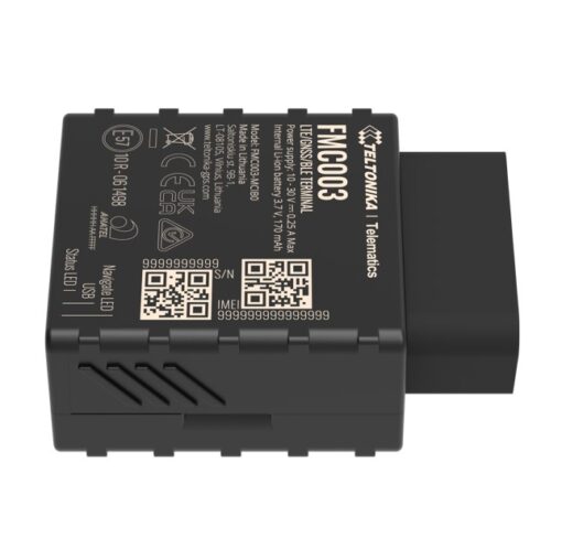 Teltonika FMC003 Advanced Plug and Track Real-Time Tracking Terminal with GNSS, GSM and Bluetooth Connectivity - Image 3