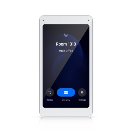 Ubiquiti Intercom Viewer, Display Pair With Access Intercom For Visitor Screening  Remote Access Control, Allow Multiple Location, PoE, 2Yr Warr