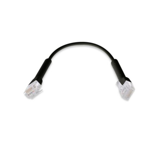 Ubiquiti UniFi Patch Cable Single Unit, 5m, Black, End Bendable to 90 Degree, RJ45 Ethernet Cable, Cat6, Ultra-Thin 3mm Diameter, 2Yr Warr - Image 2