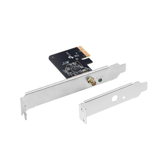 TP-Link Archer T2E AC600 Wireless Dual Band PCI Express Adapter, 433Mbps @ 5Ghz, 200Mbps @ 2.4Ghz, 1× High Gain External Antennas