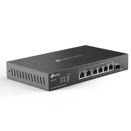 TP-Link ER707-M2 Omada Multi-Gigabit VPN Router Omada, 2x 2.5Gbps RJ45, 5x Gigabit (1xSFP + 4x RJ45), Load Balance, 1x USB, High Security VPN - Image 2