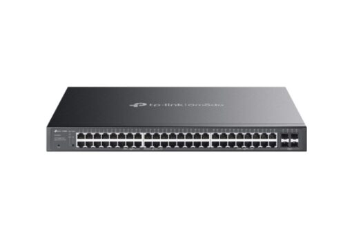 TP-Link SG2452LP Omada 52-Port Gigabit Smart Switch with 32-Port PoE+, 32× Gigabit 802.3af/at PoE+ ports, 16× Gigabit non-PoE RJ45 ports and 4× Gigabi