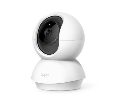 TP-Link TC70 Pan/Tilt Home Security Wi-Fi Camera,1080P Full HD,Two-Way Audio,Night Vision,Sound  Light Alarm