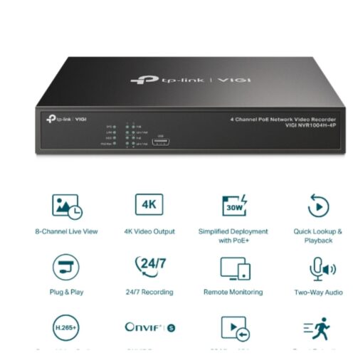 Fourth Image: VIGI NVR1004H-4P